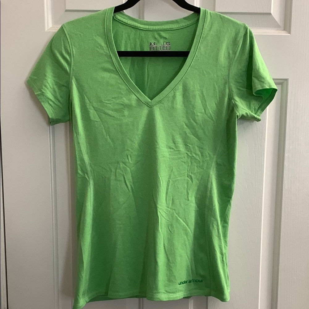 ✨Under Armour Fitted Green Short Sleeve T-Shirt